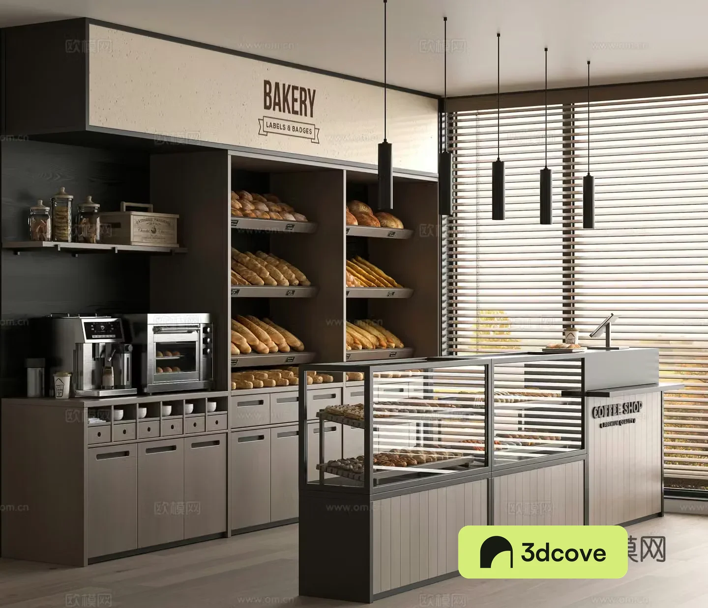 Modern bakery