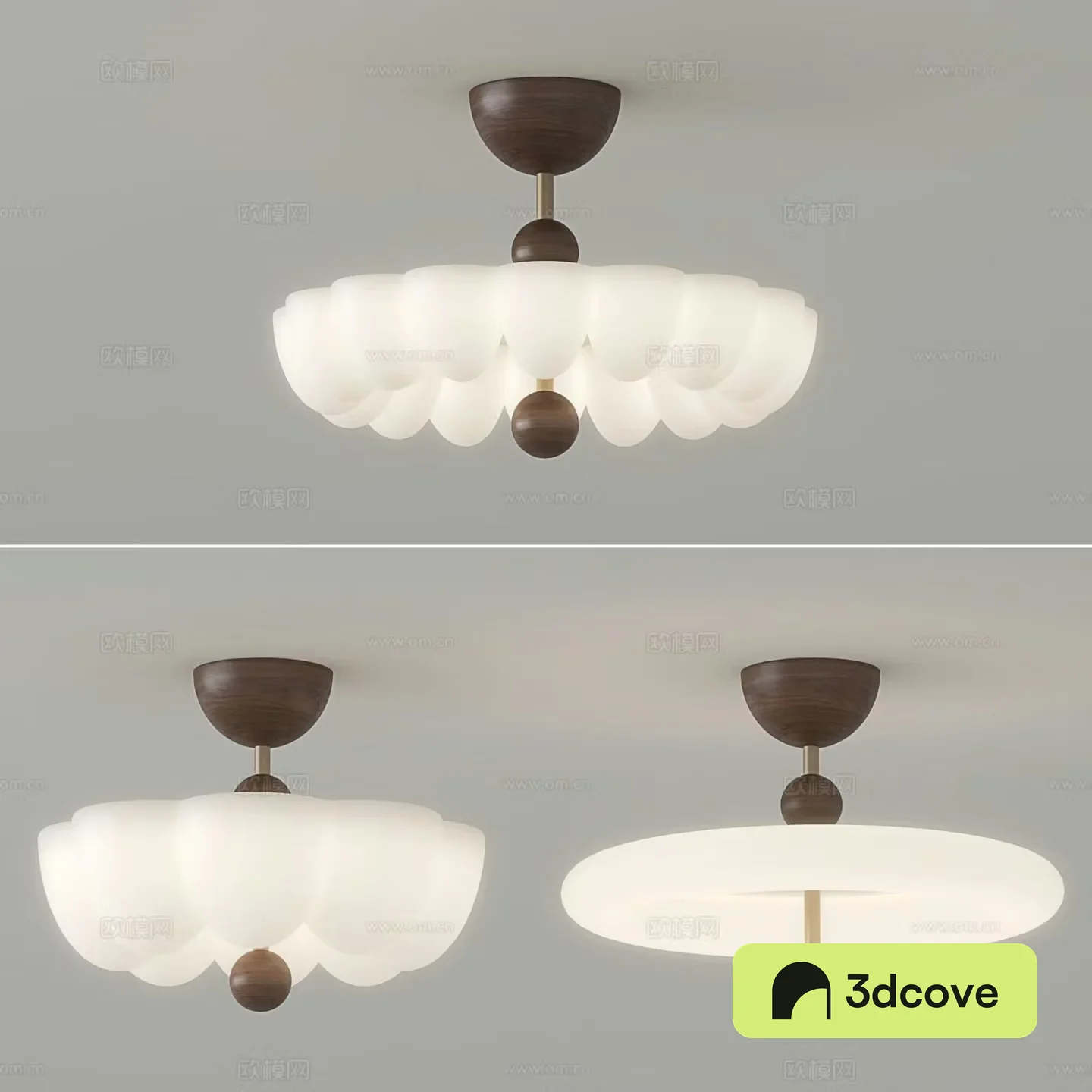 Medieval style ceiling lamp bedroom lamp