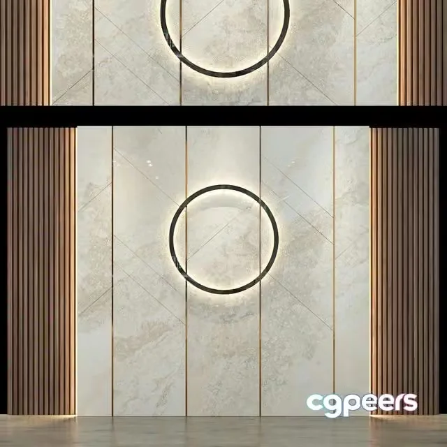 3ds Max Free – Wall Panel No.127