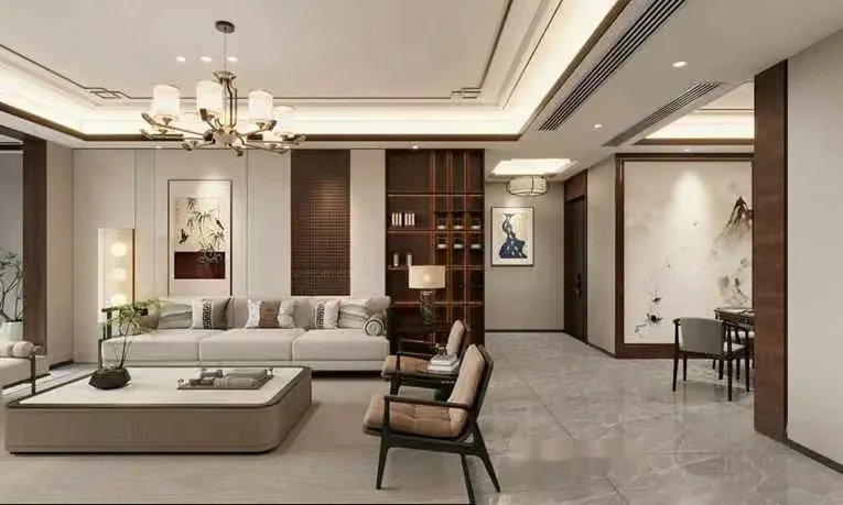 Modern Living Room 3D Model – 10685 – CORONA Render