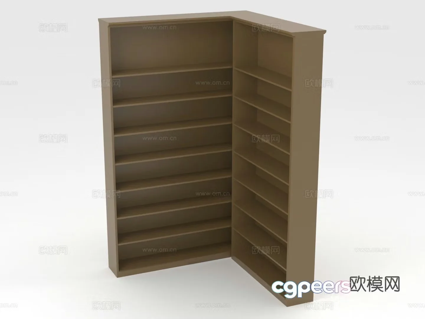 Shelf Bookshelf Corner Shelf Multi-layer Shelf 3D Model