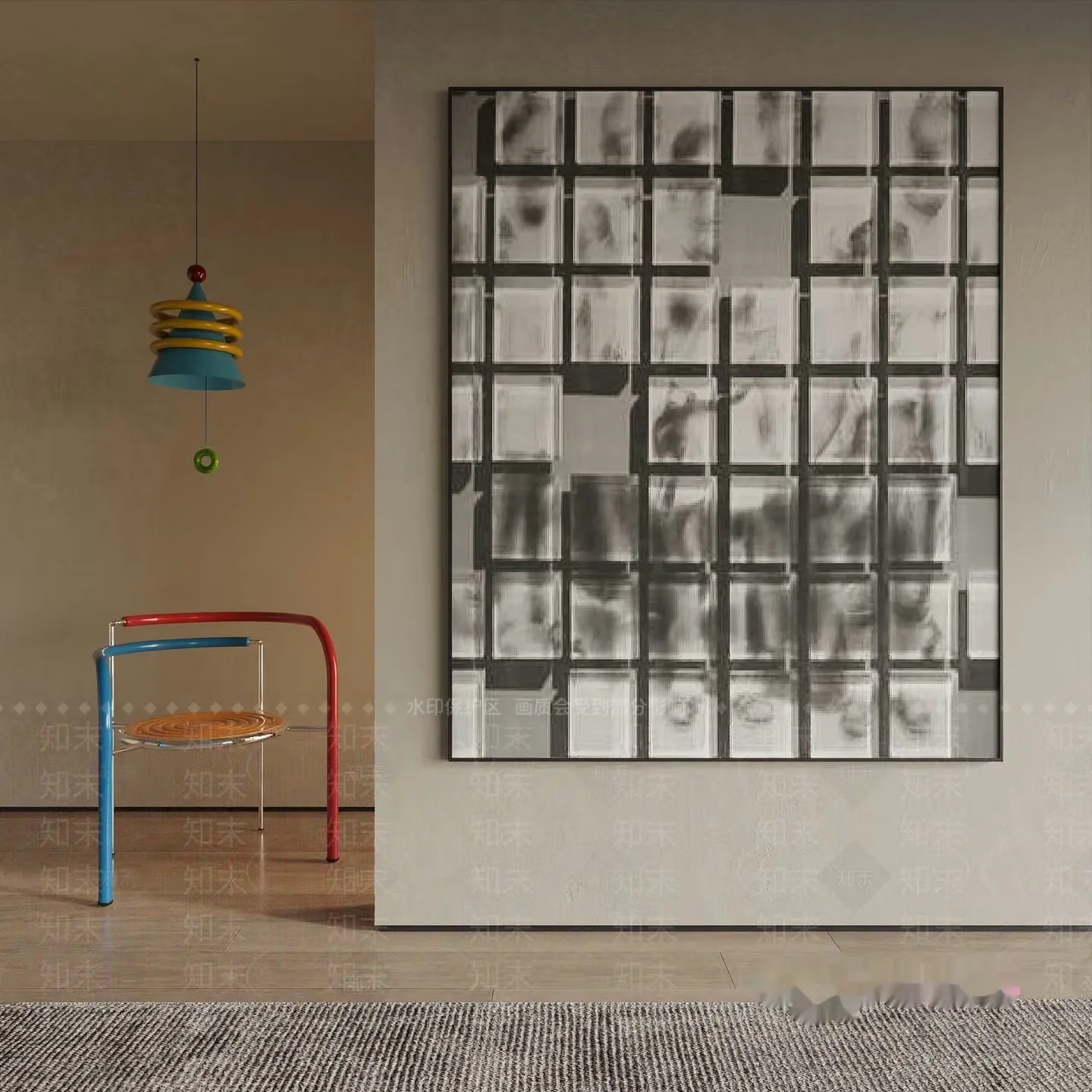 Modern Living Room 3D Model – 13667 – VRAY Render