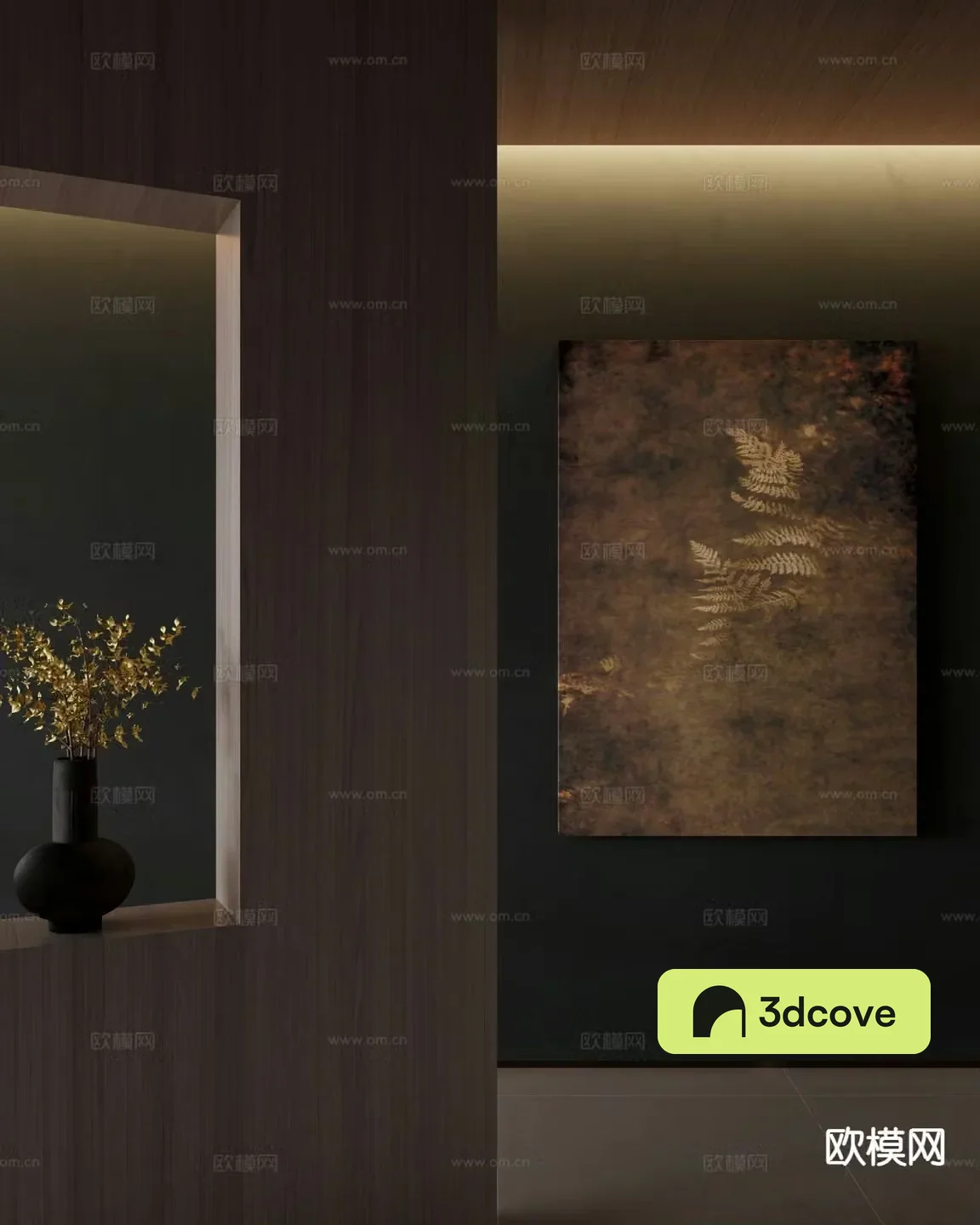 Wabi-sabi art hanging painting decorative painting