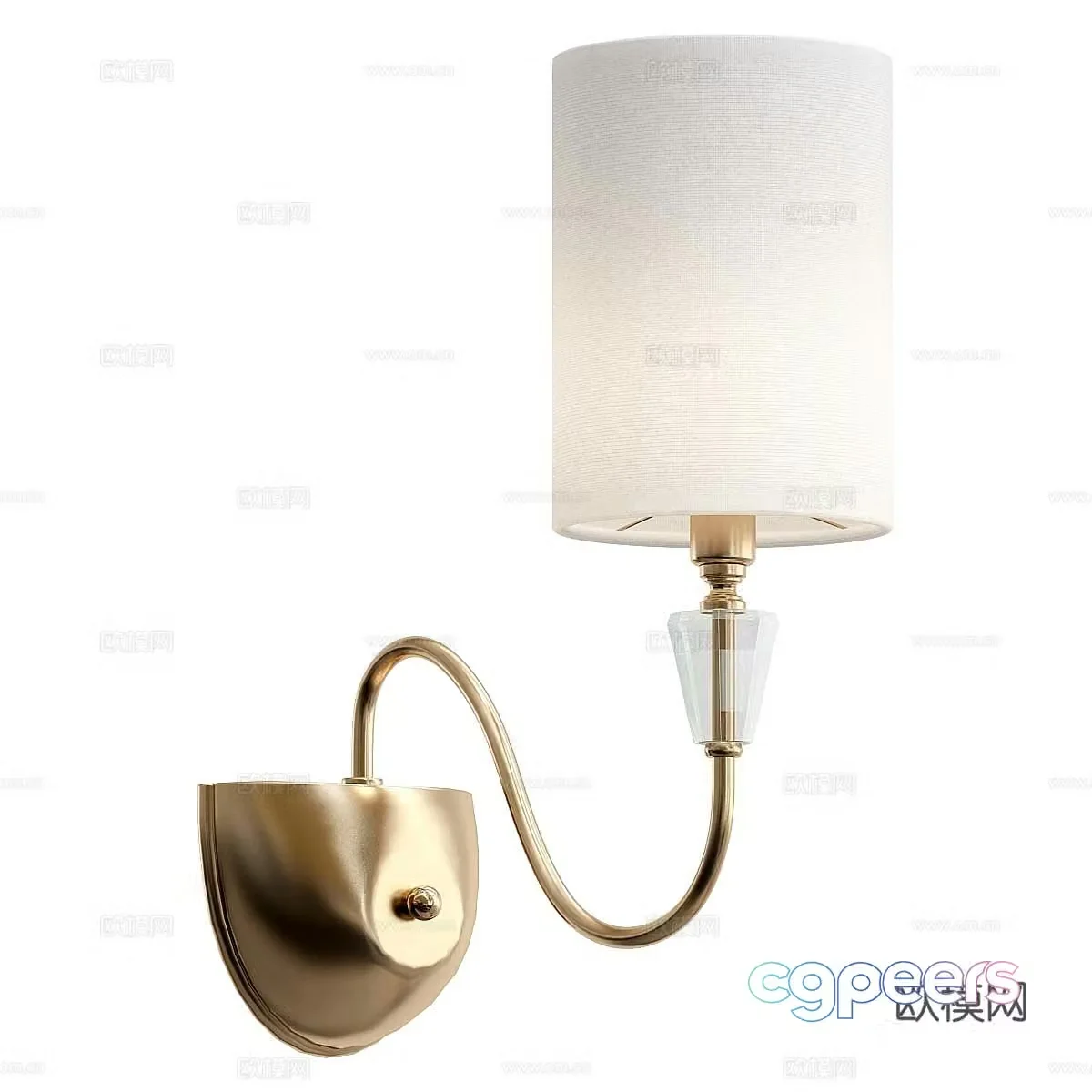 Modern simple and light luxury wall lamp wall lamp simple wall lamp dining wall lamp living room wall lamp 3d model