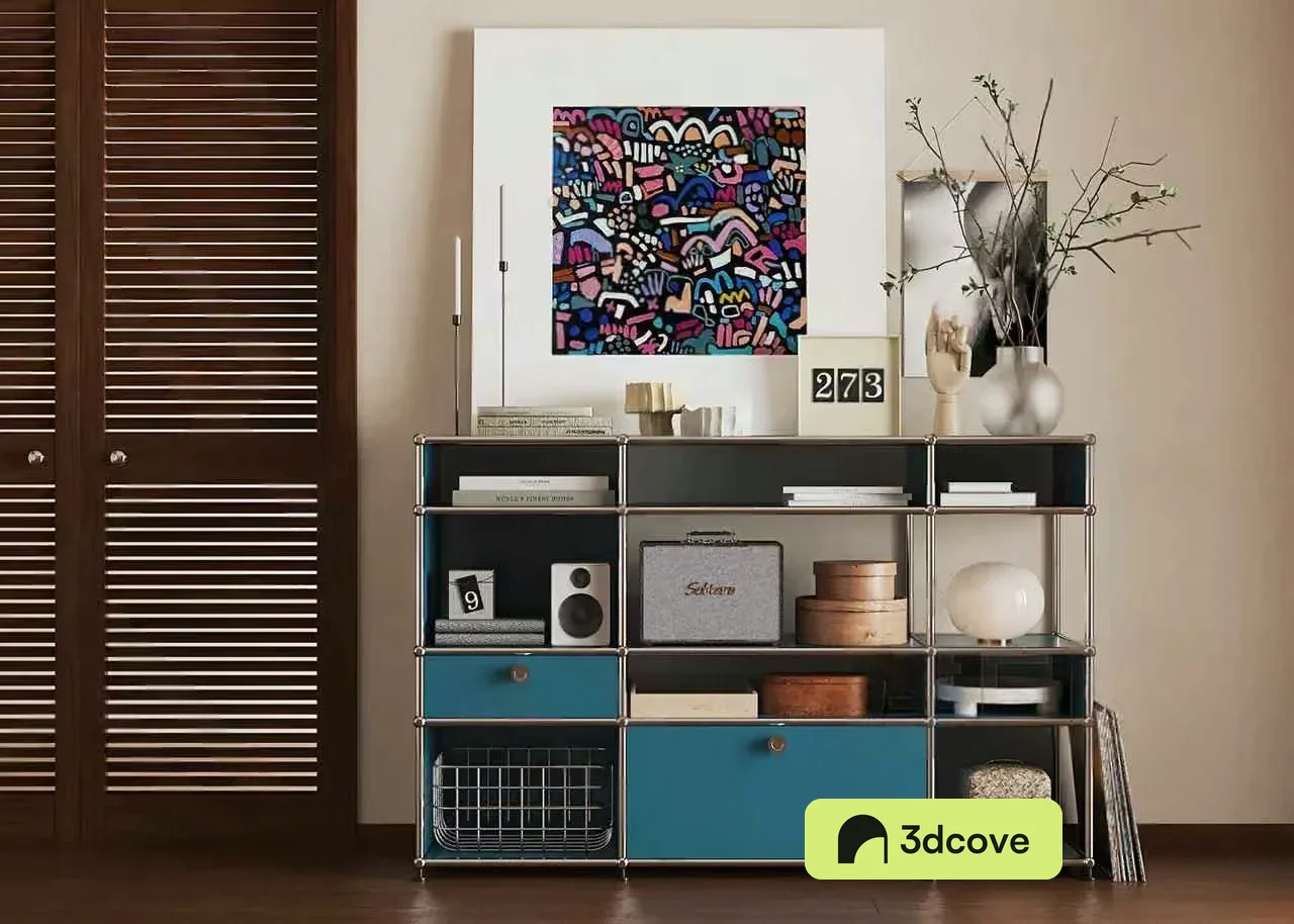 Modern Shelving Unit