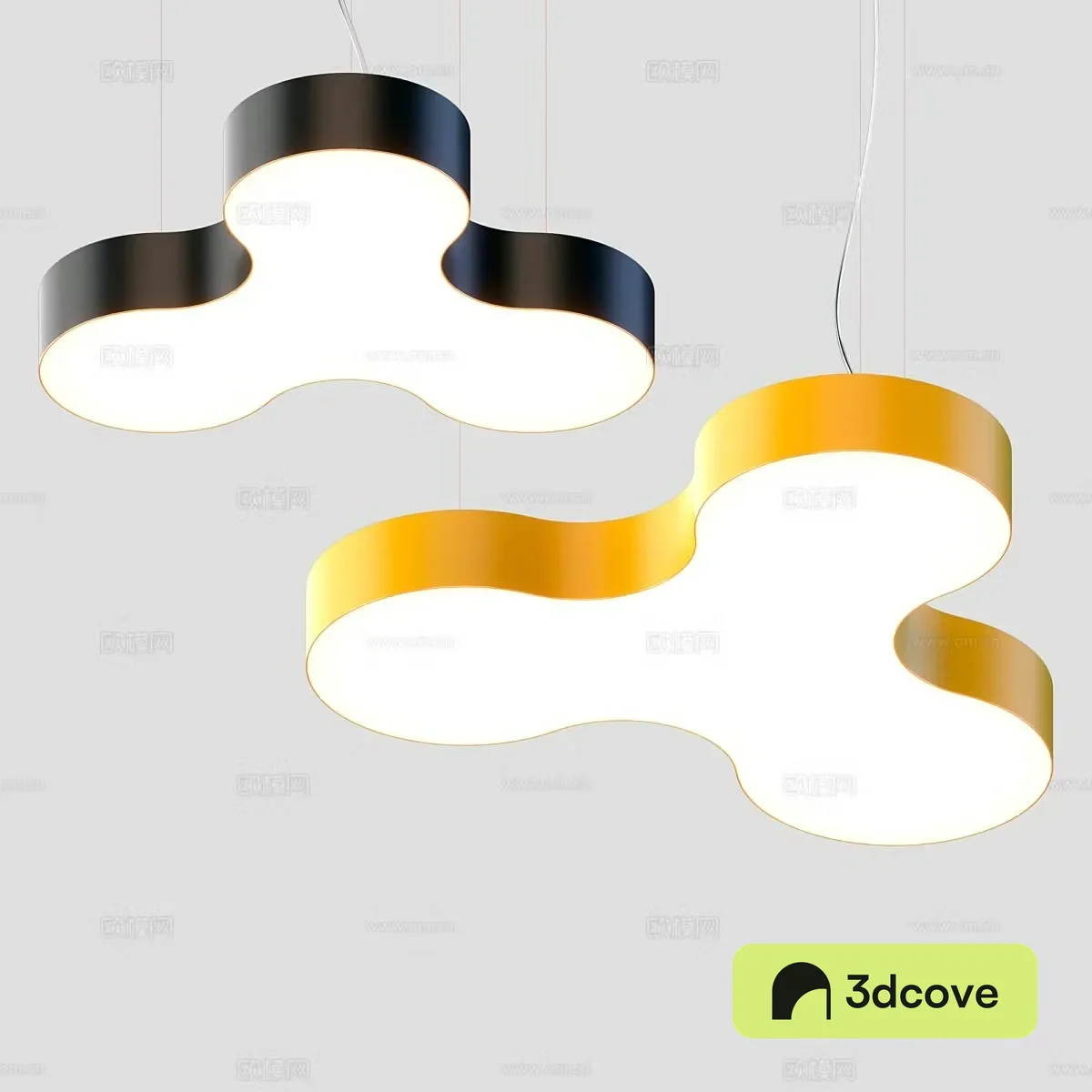 Irregular chandelier