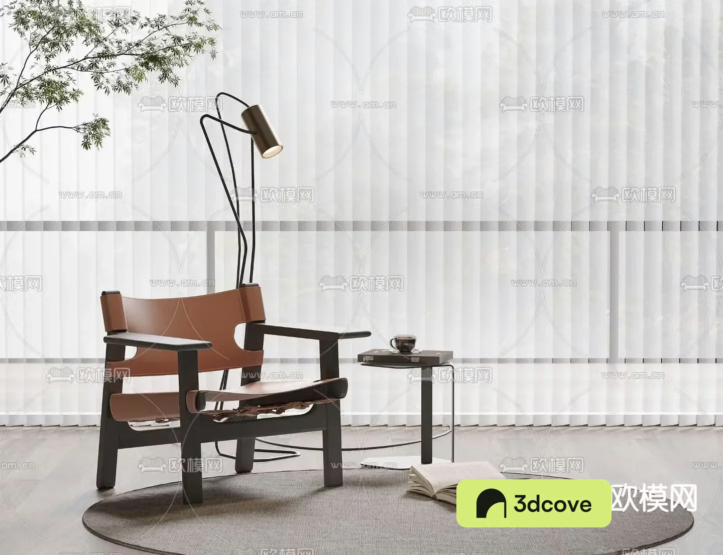 Wabi-sabi chair leisure chair