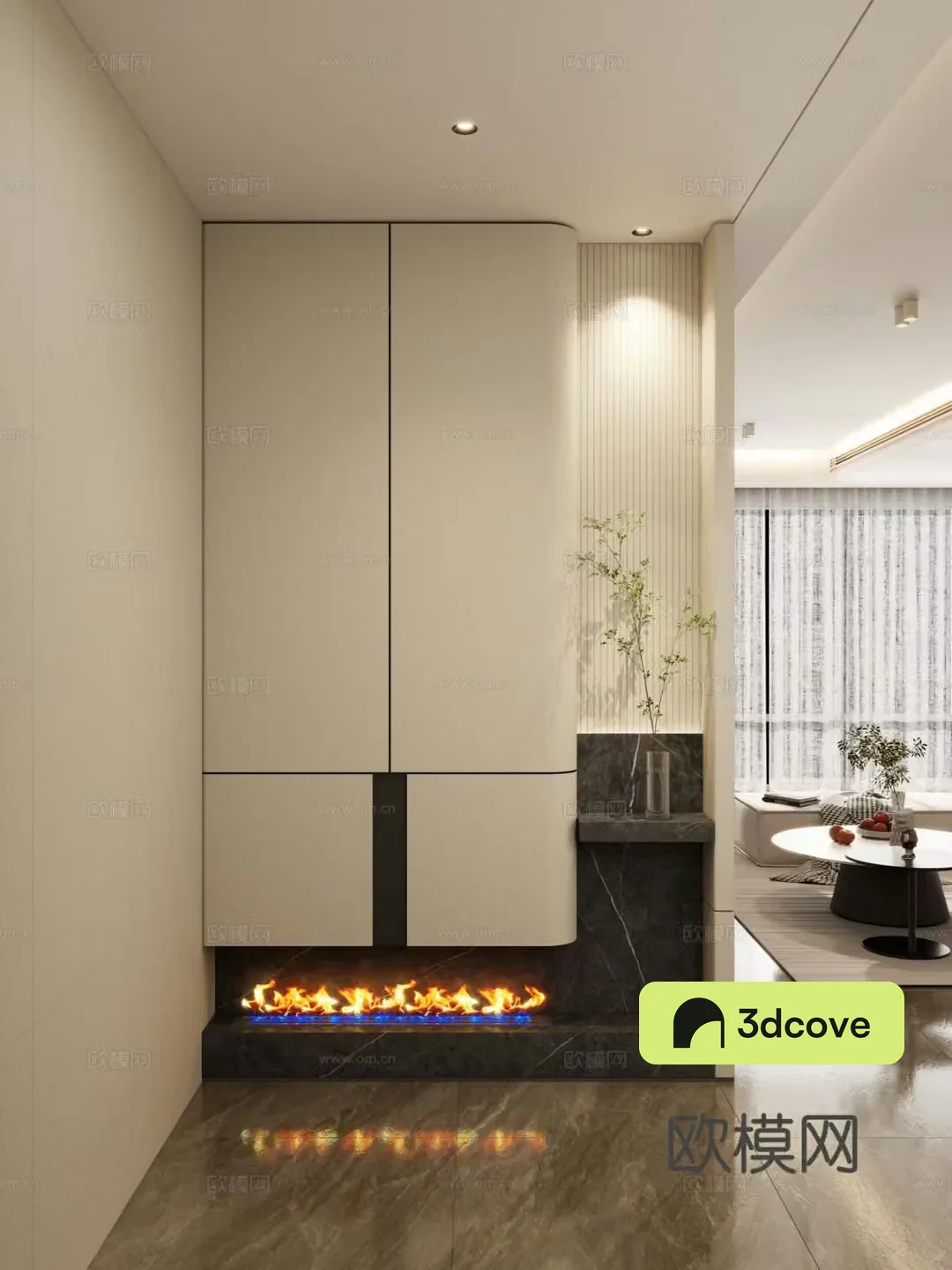 Italian shoe cabinet partition cabinet