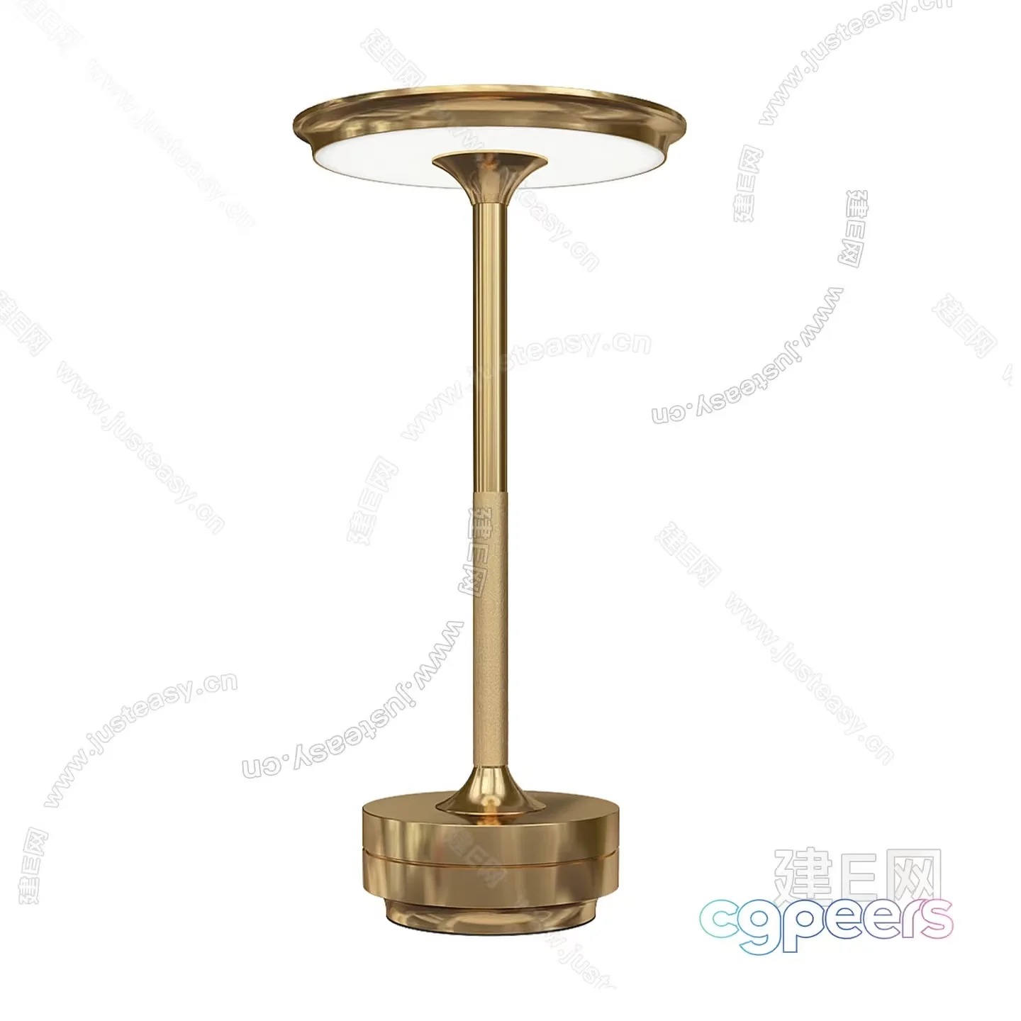 Gold Light Fixture 3D Model – 11173 – VRAY Render