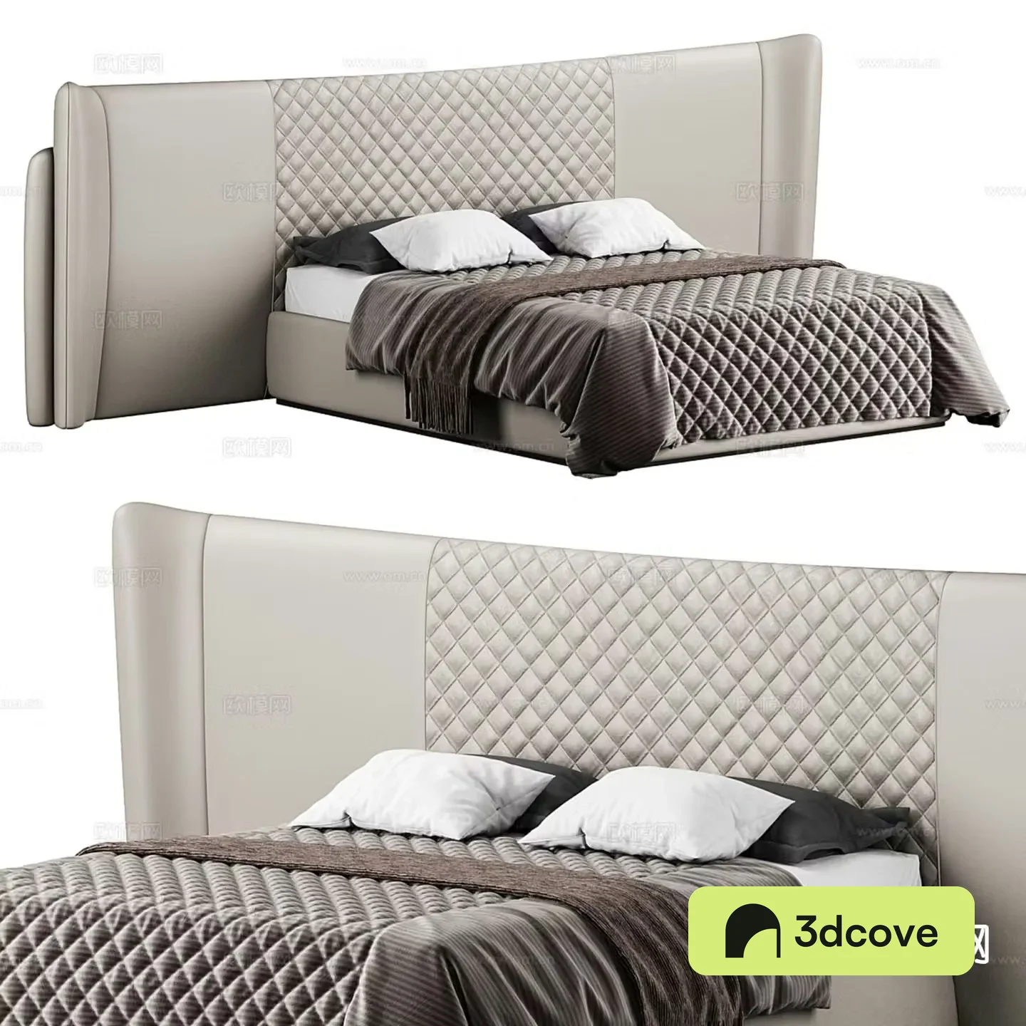 Italian double bed