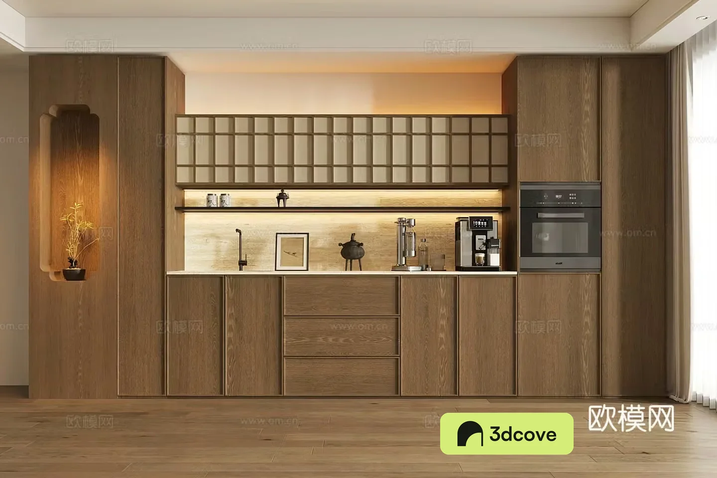 Chinese side wine cabinet multi-function wine cabinet decorative wine cabinet jewelry ornaments
