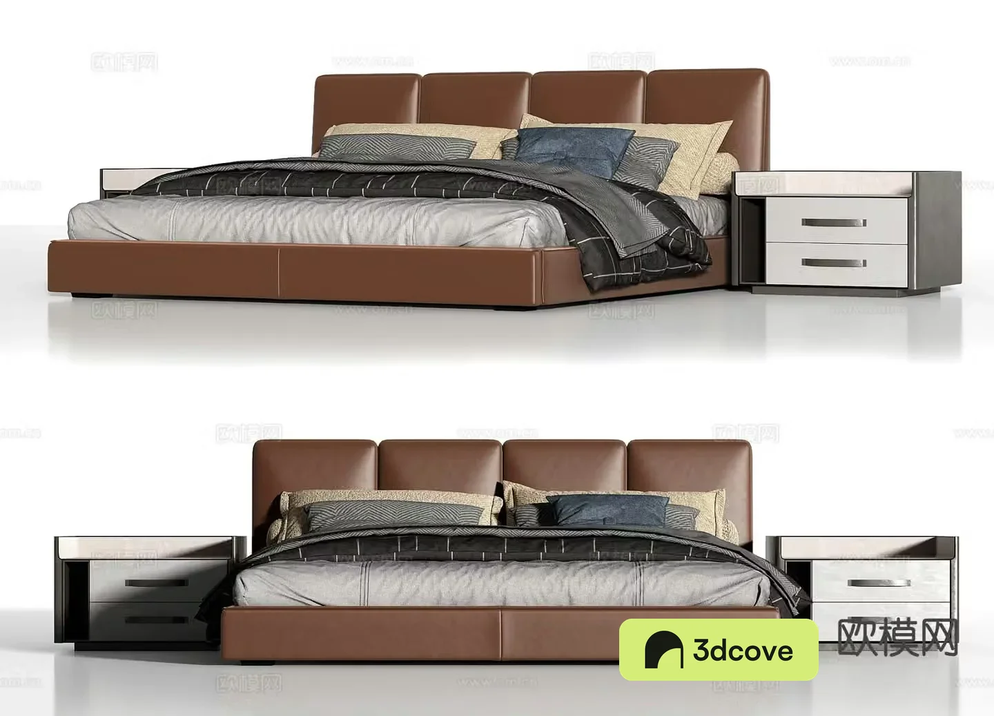 Italian double bed