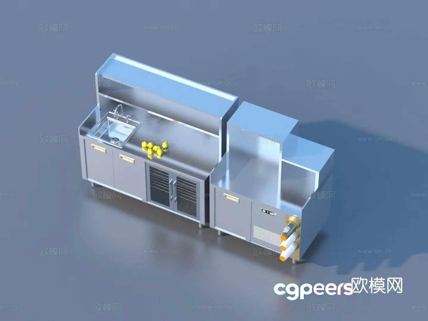 Daily necessities Kitchen supplies 3d model