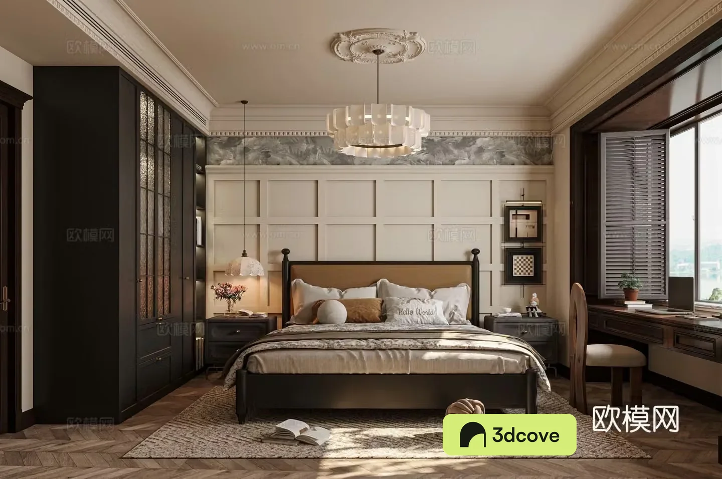 Medieval style bedroom second bedroom