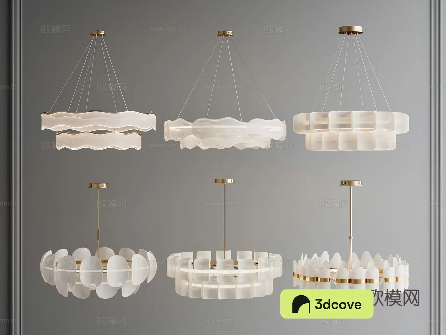 Modern chandeliers ring chandelier