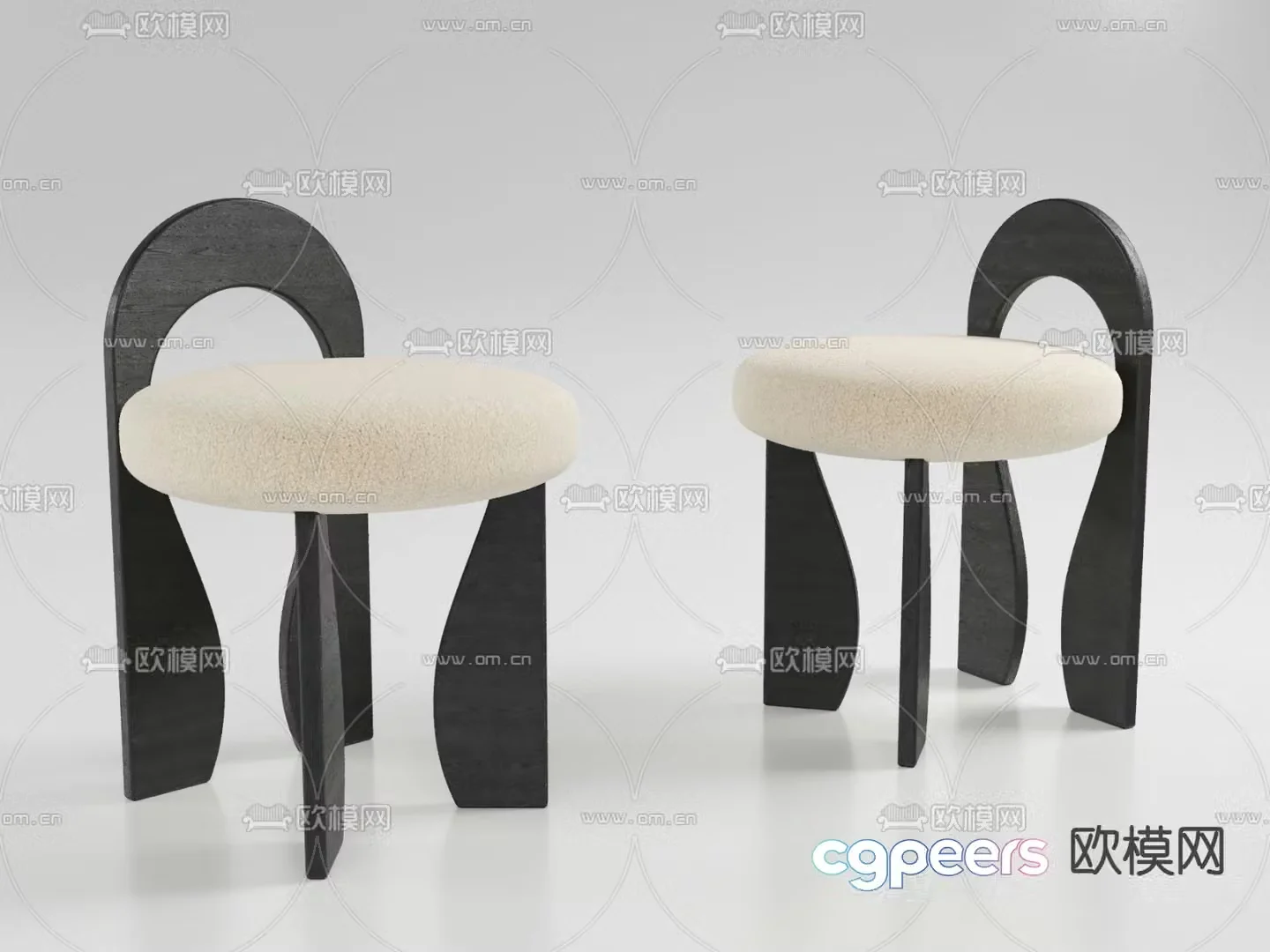 chair leisure chair 3d model