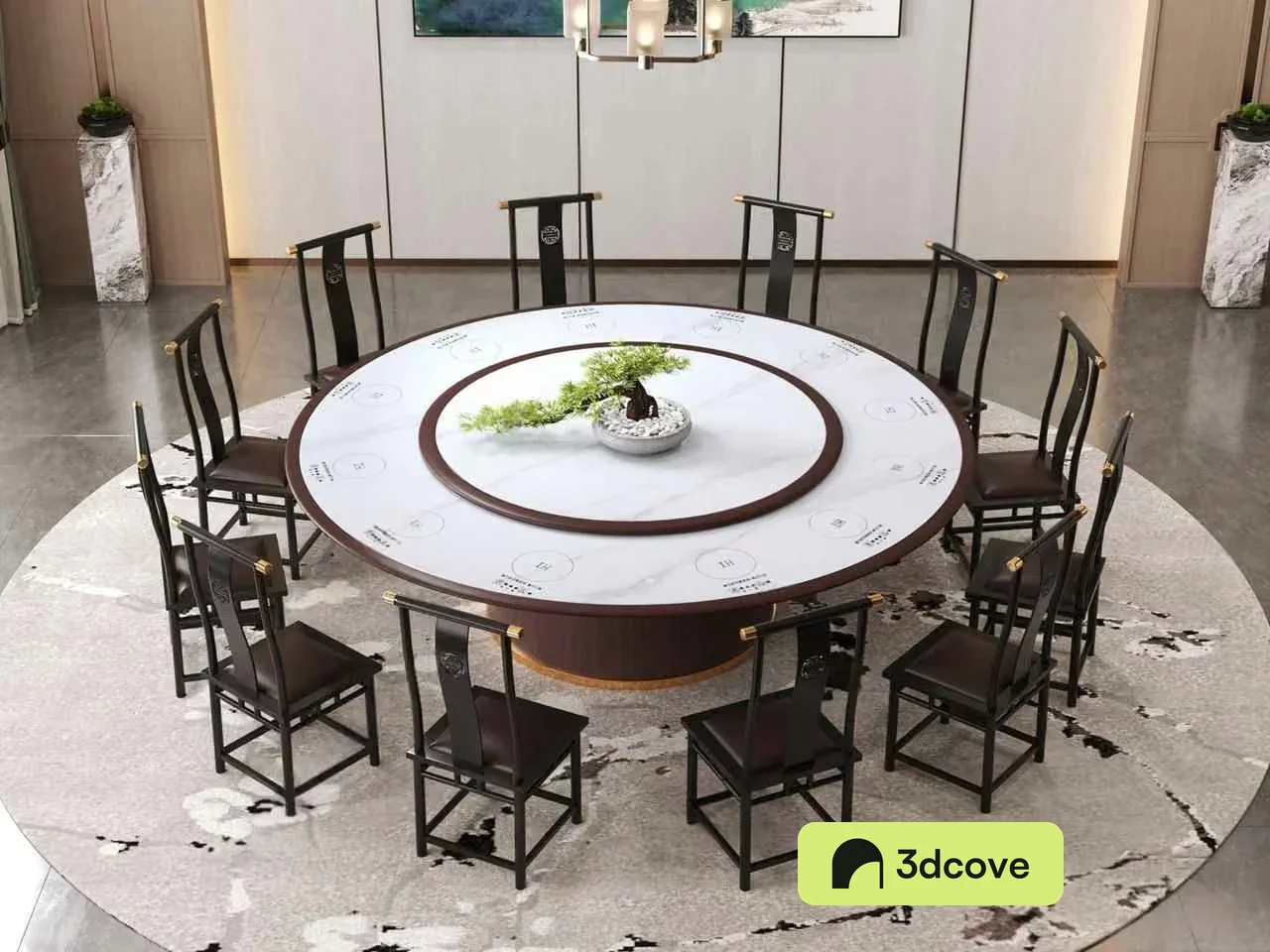 Round Dining Table With Chairs