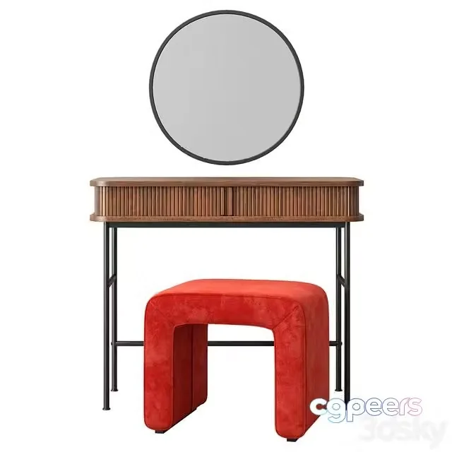 3ds Max Free – Dressing table by HM