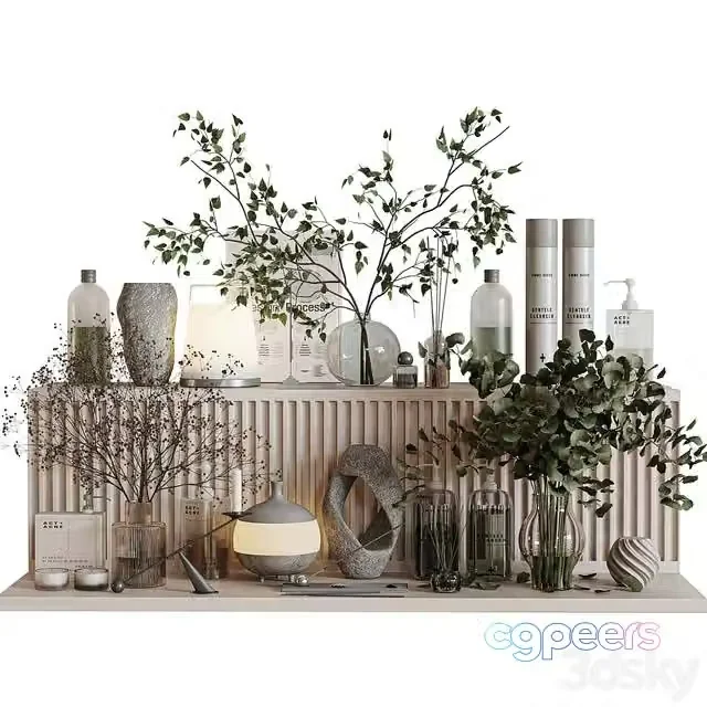 3ds Max Free – Bathroom set model 02