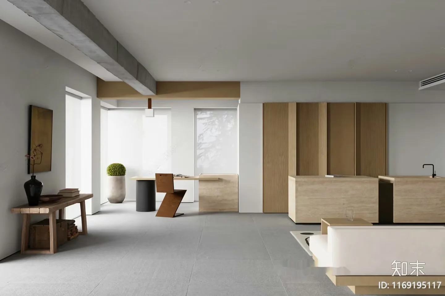 Modern Living Room 3D Model – 13755 – VRAY Render