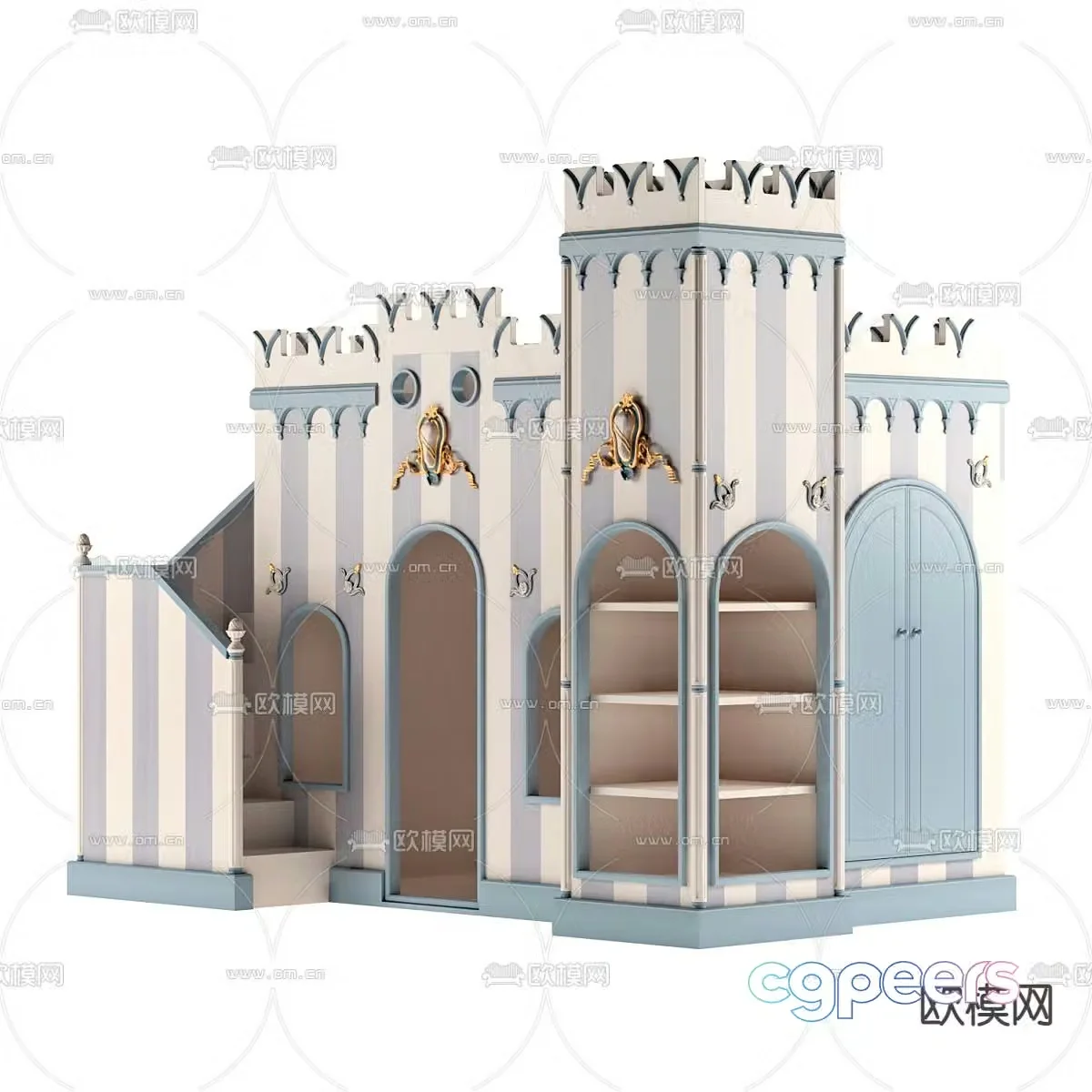 Children’s dollhouse 3d model
