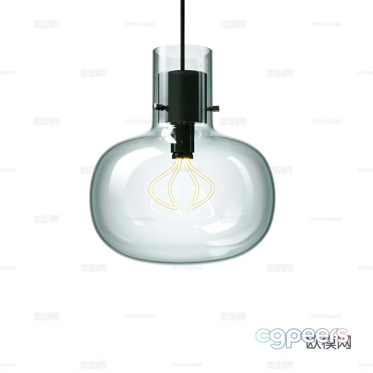 Brokis Minimalist Chandeliers Modern Chandeliers Glass Chandeliers Decorative Chandeliers 3D Model