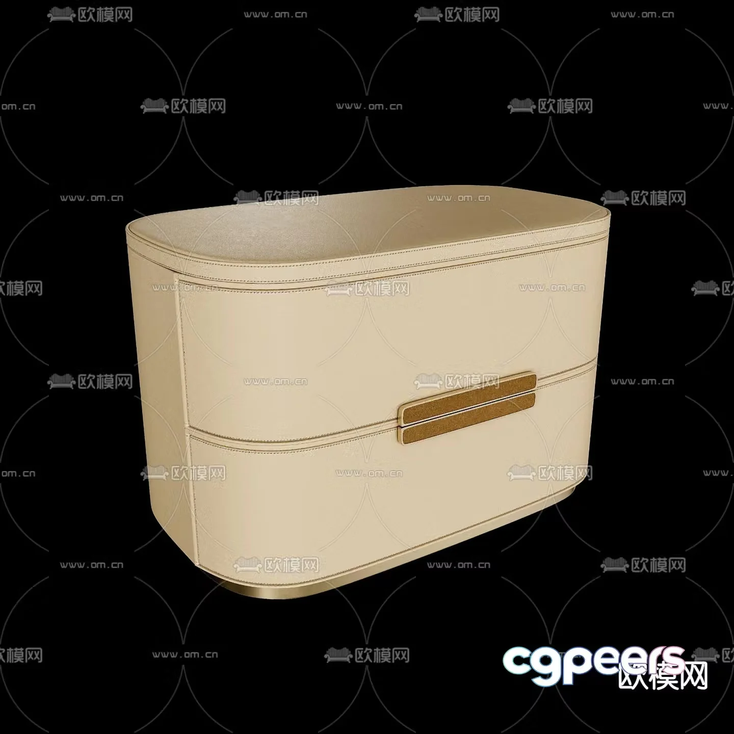 bedside table 3d model