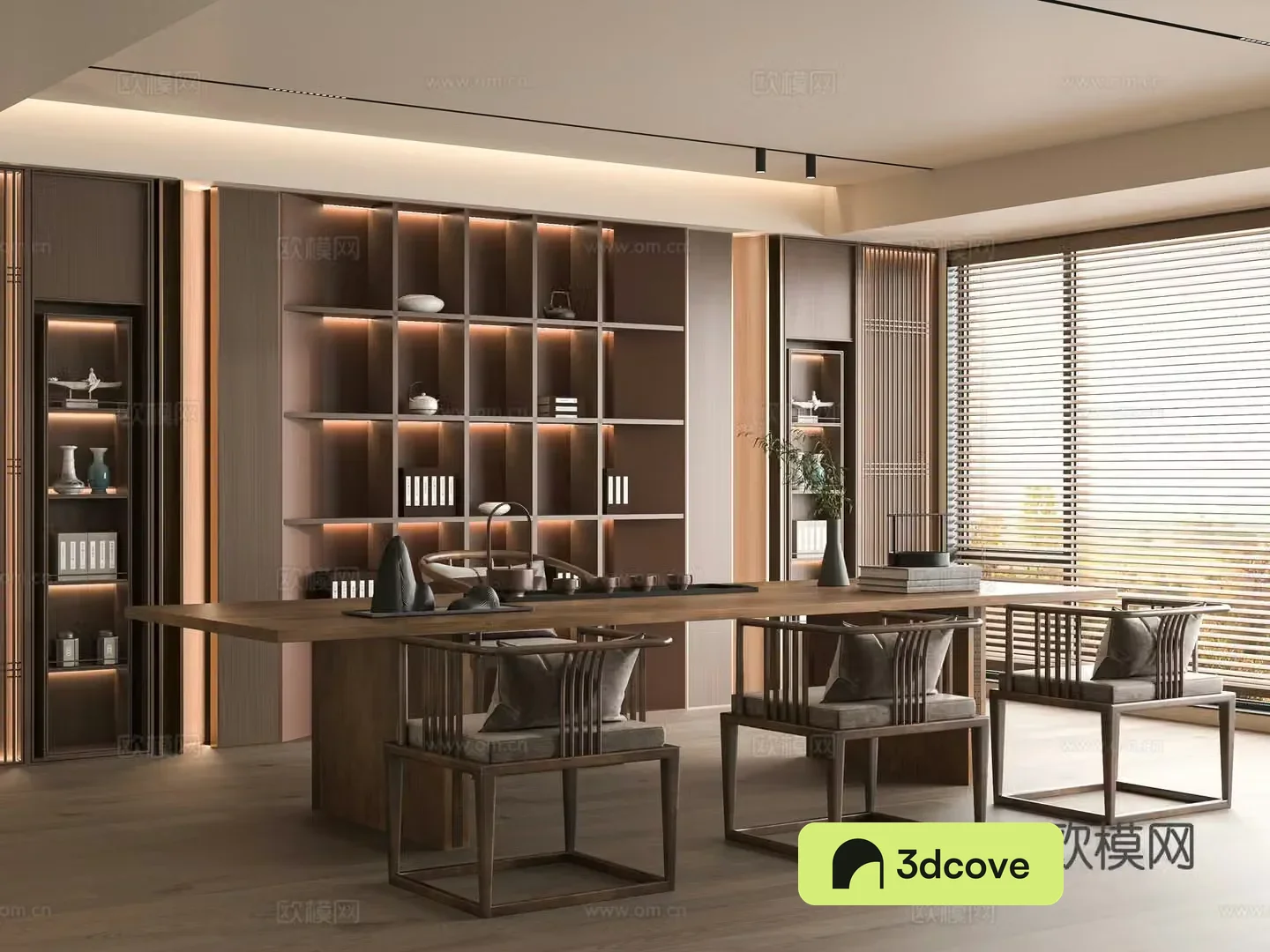 New Chinese tea room