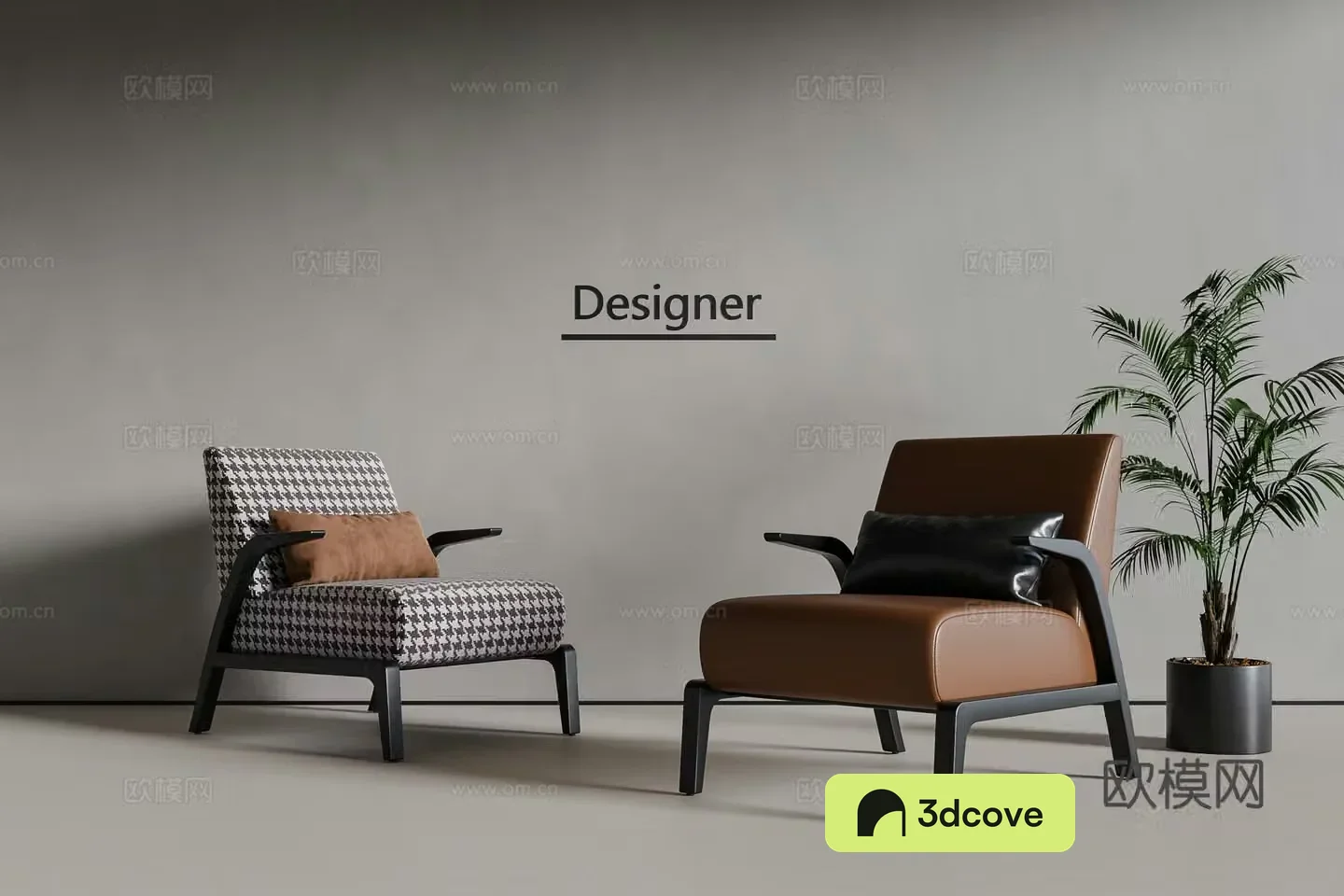 Italian sofa chair leisure chair