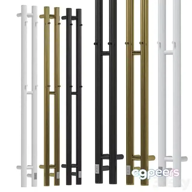 3ds Max Free – Electric heated towel rail Grois Orso 134 11×120 white