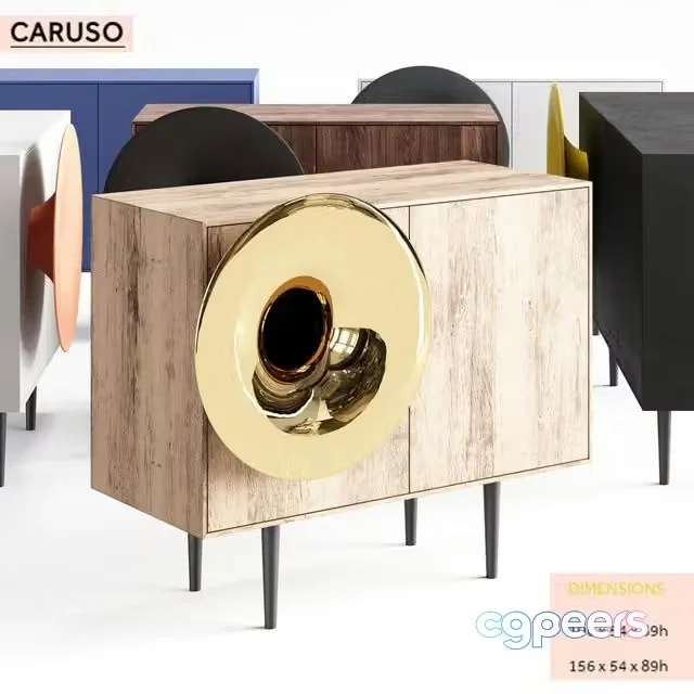 3ds Max Free – chest of miniforms CARUSO