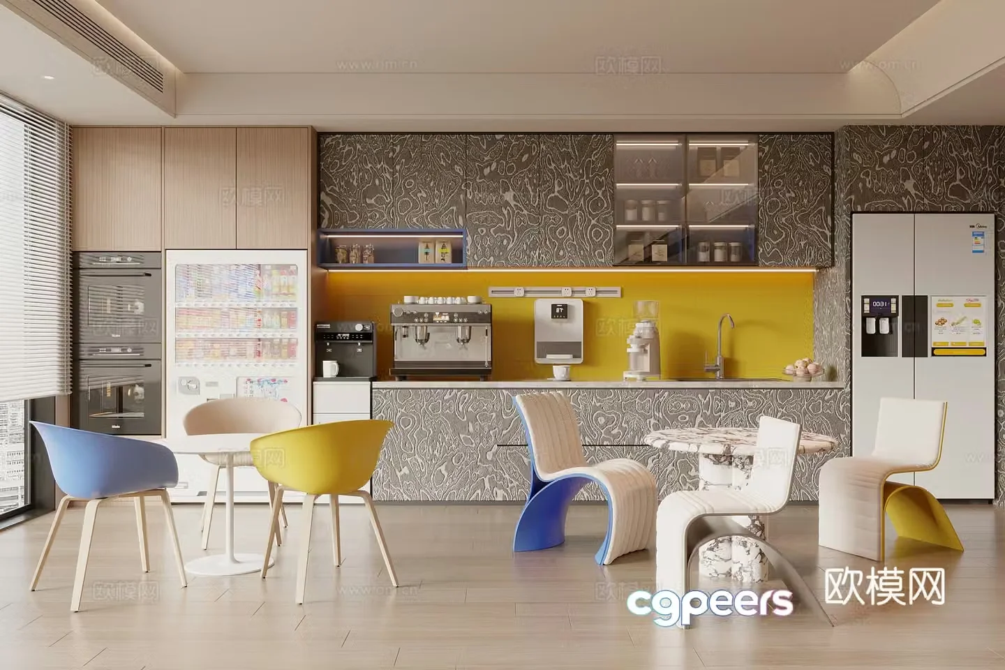 Modern Office 3D Model