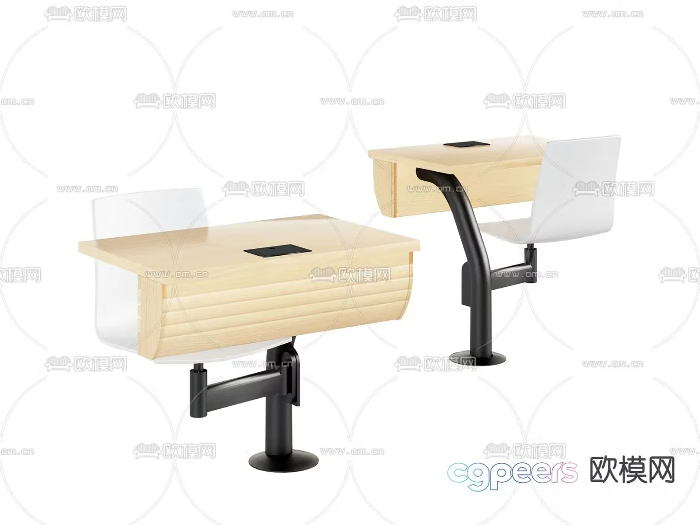Modern office chair desk chair 3d model