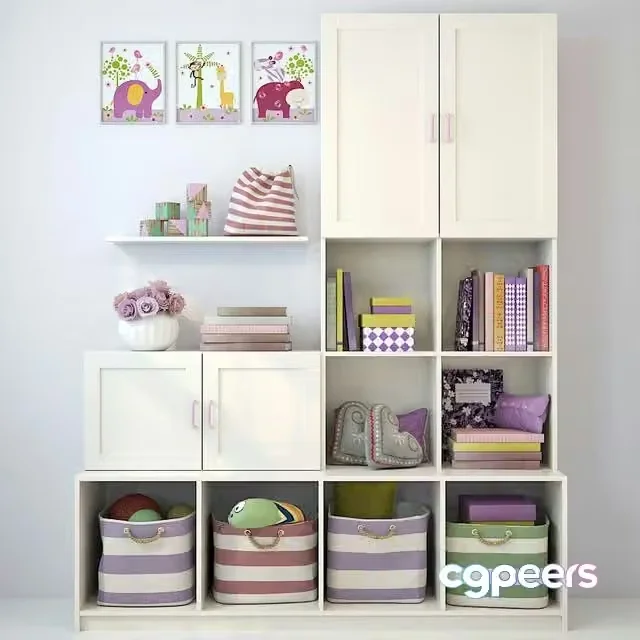 3ds Max Free – Children’s furniture and accessories 2