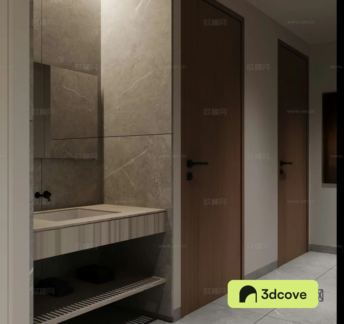 Modern bathroom