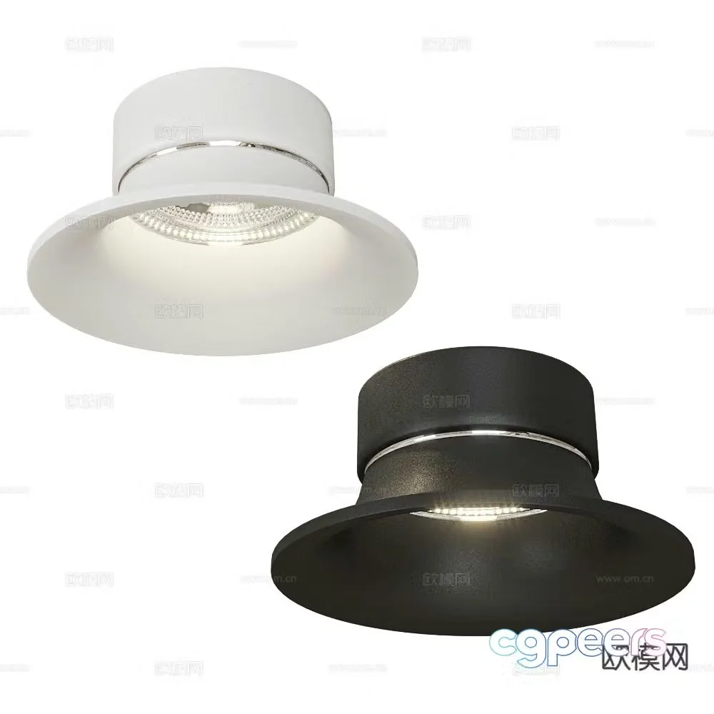 ANCARD recessed downlight spotlight 3d model