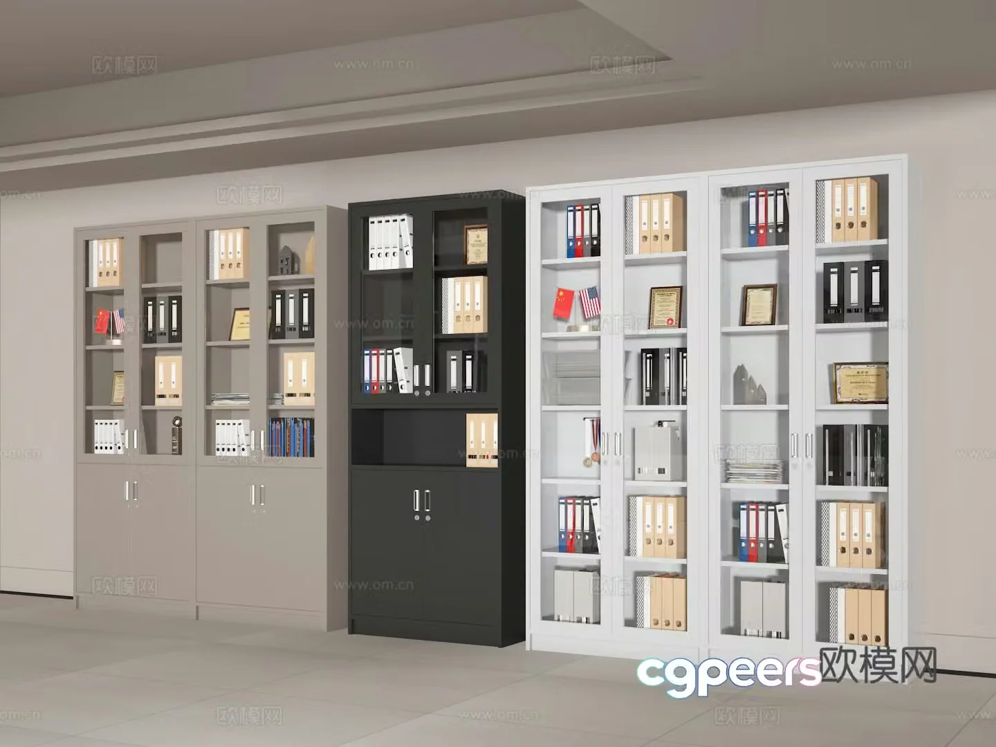 File cabinet 3d model