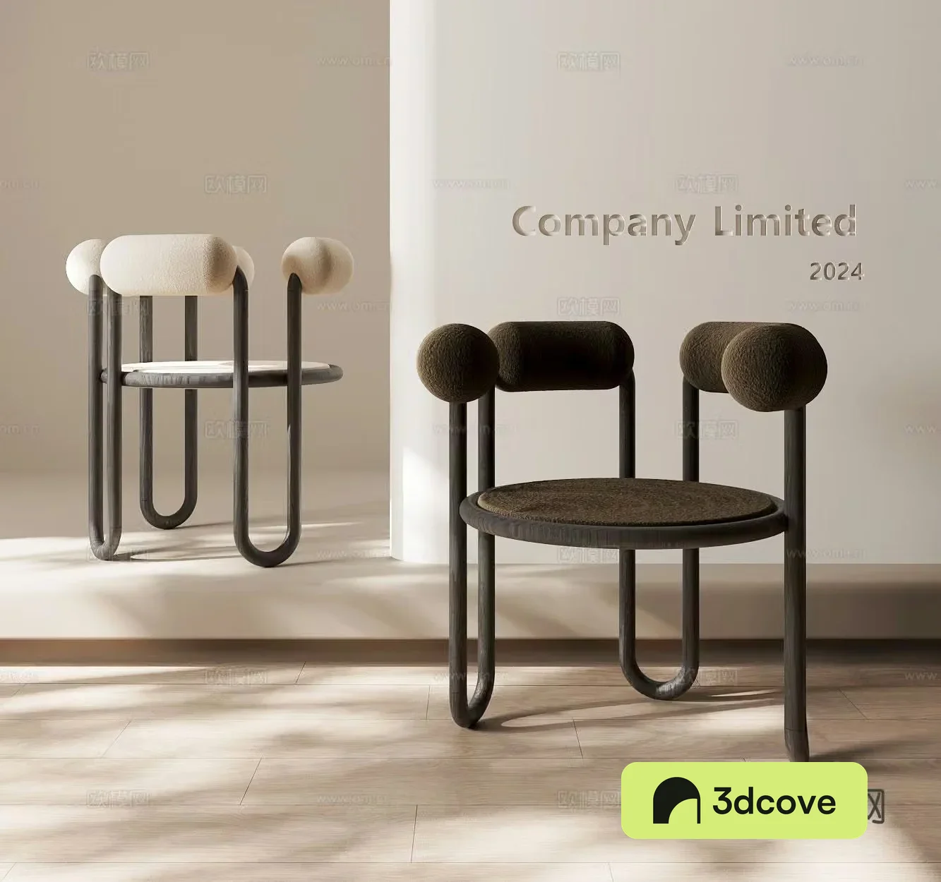 Wabi-sabi chair dining chair