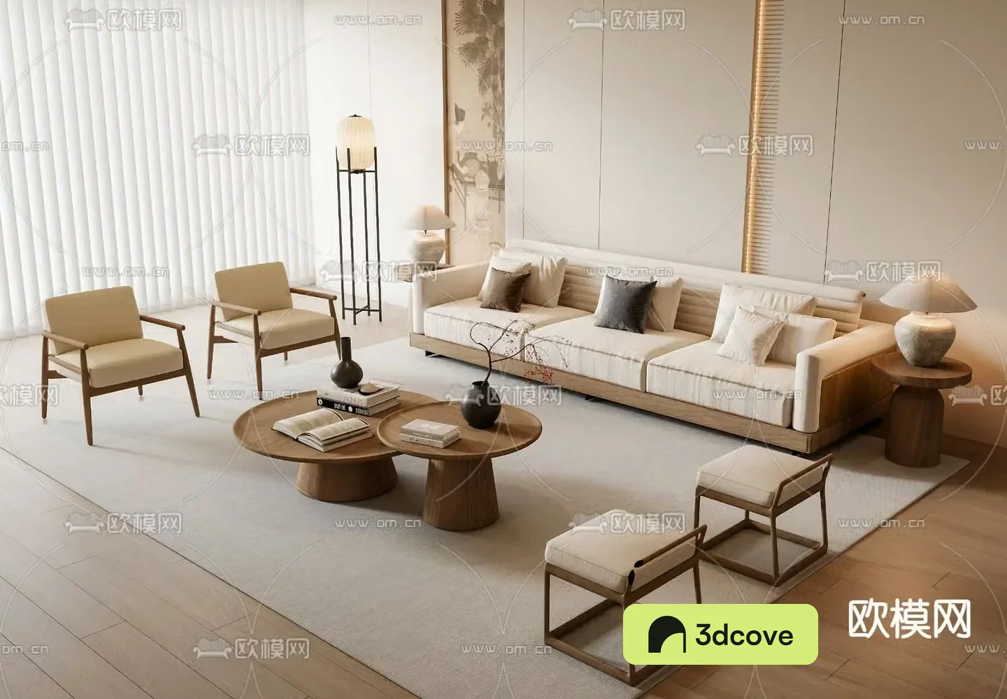 Medieval style modular sofa