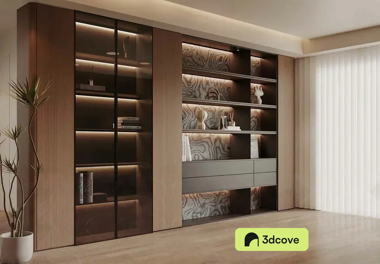Modern Bookshelf