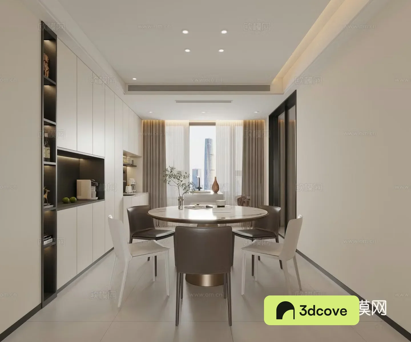 Modern Italian restaurant