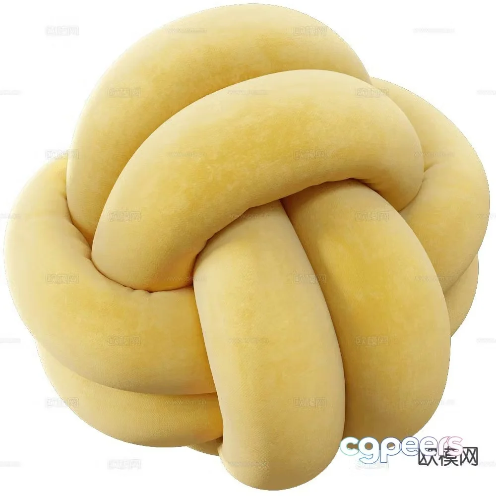Stockholm backrest pillow 3d model
