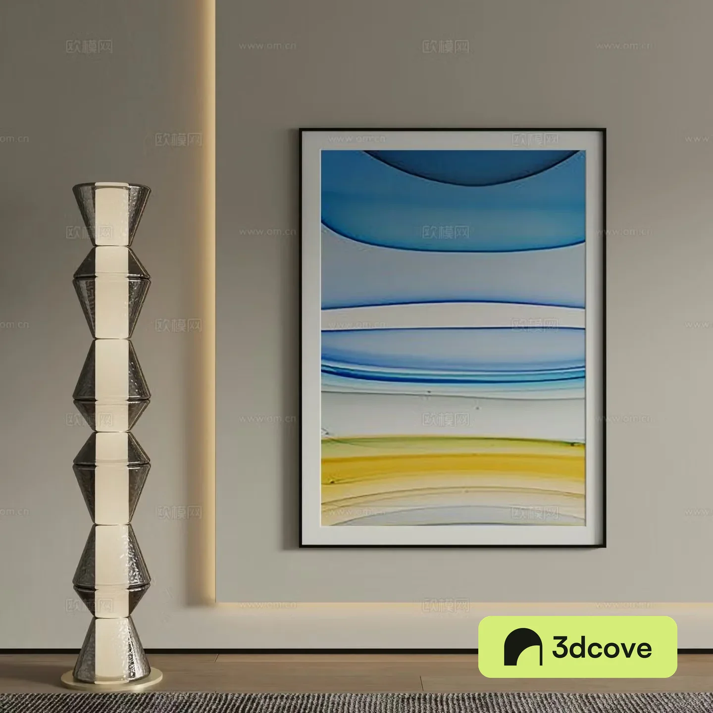 Modern abstract painting decorative painting