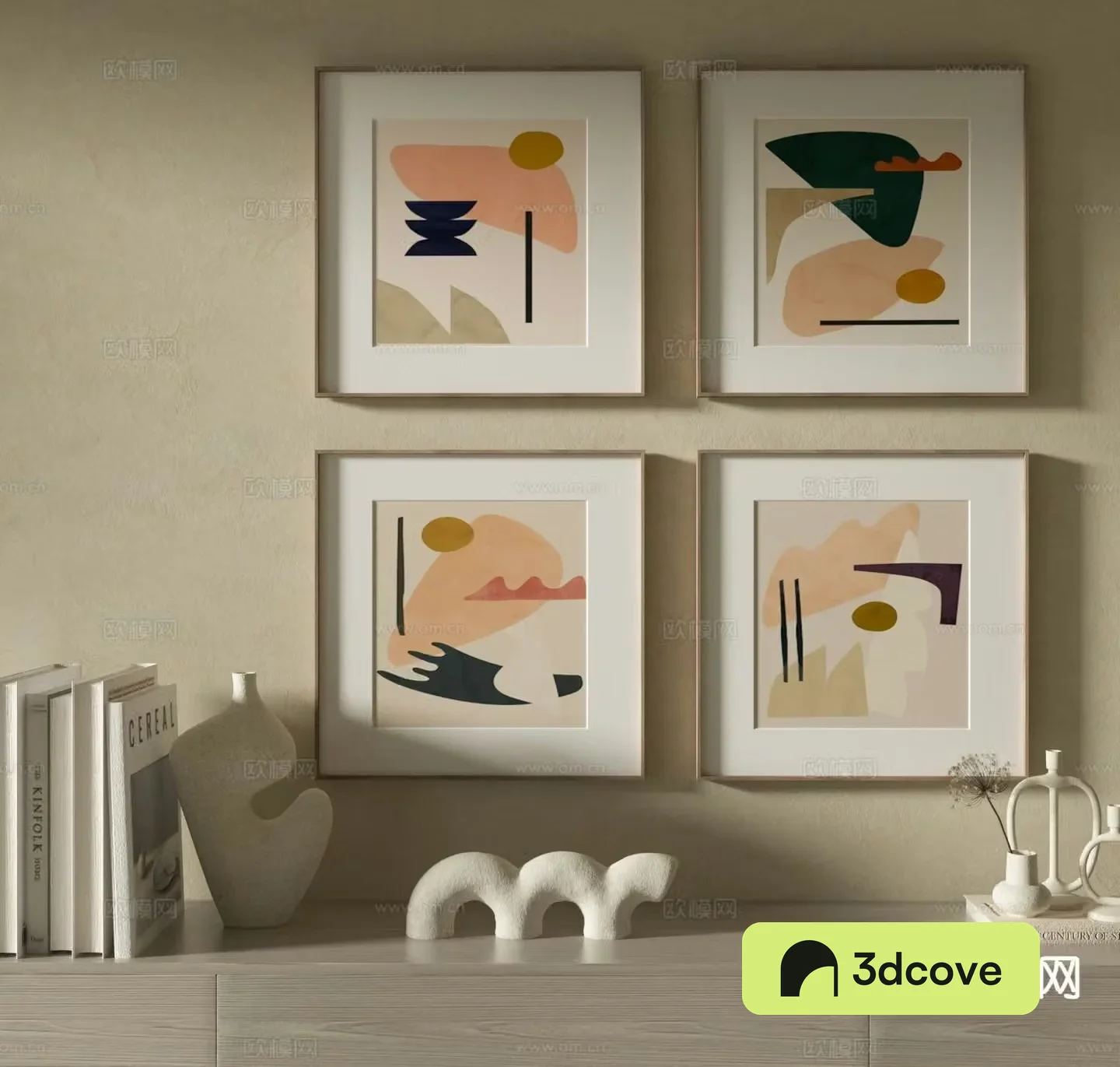 Nordic decorative painting art painting hanging painting