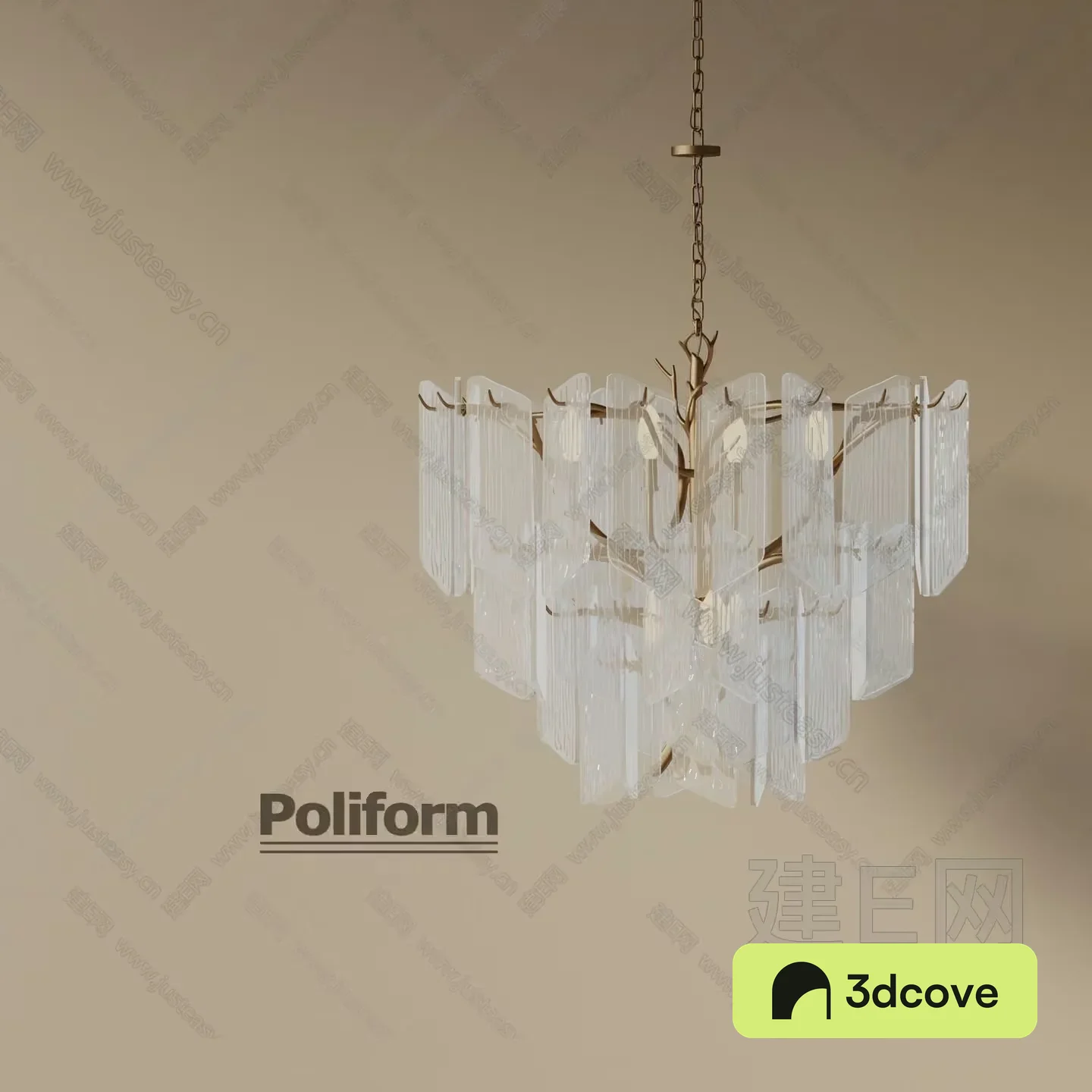 Gold Light Fixture