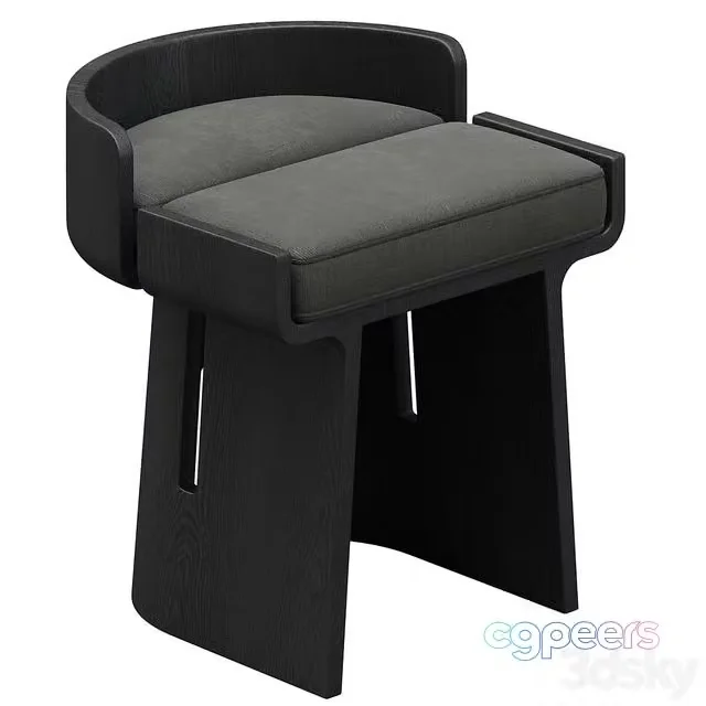 3ds Max Free – Lecorce Dining Stool