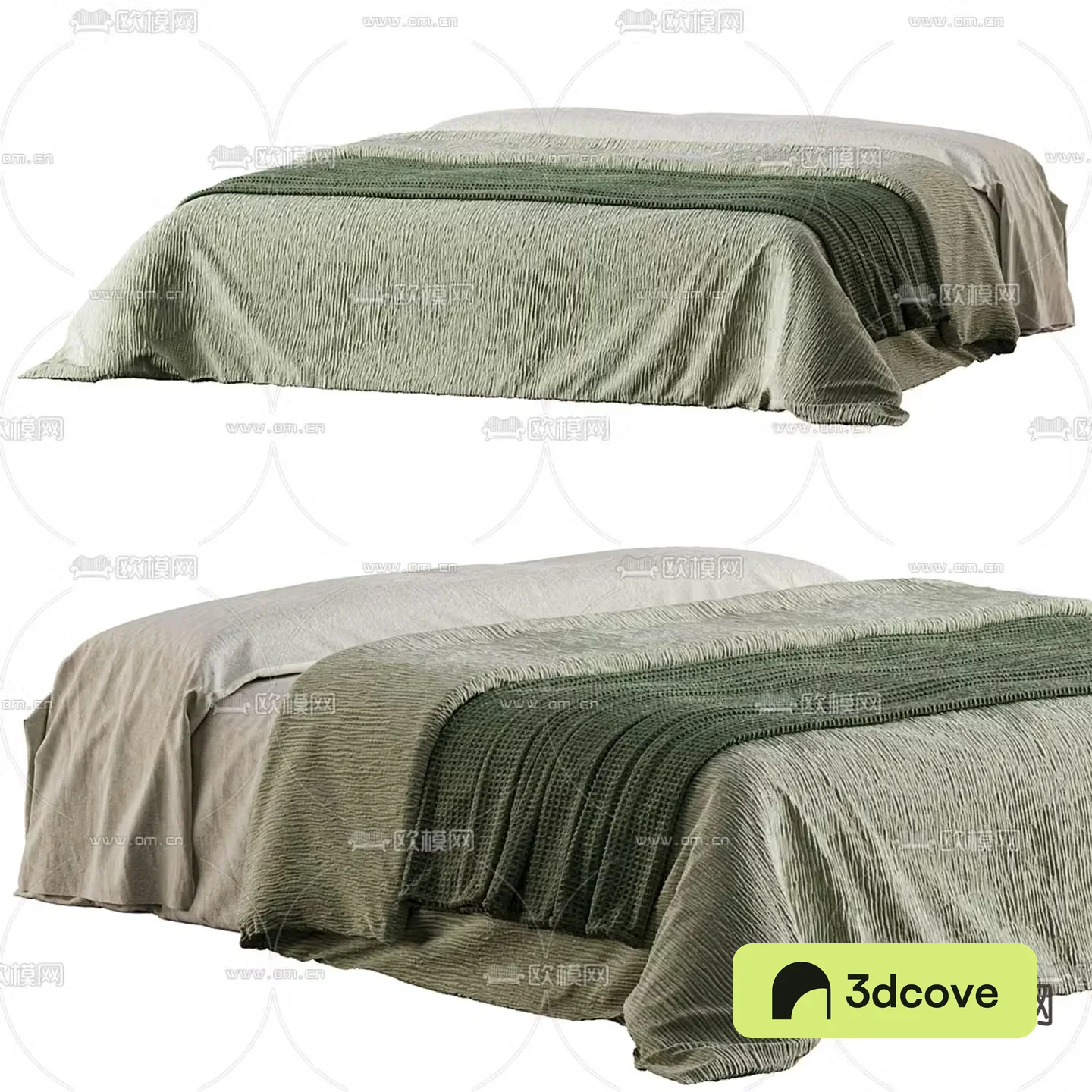 Modern double bed