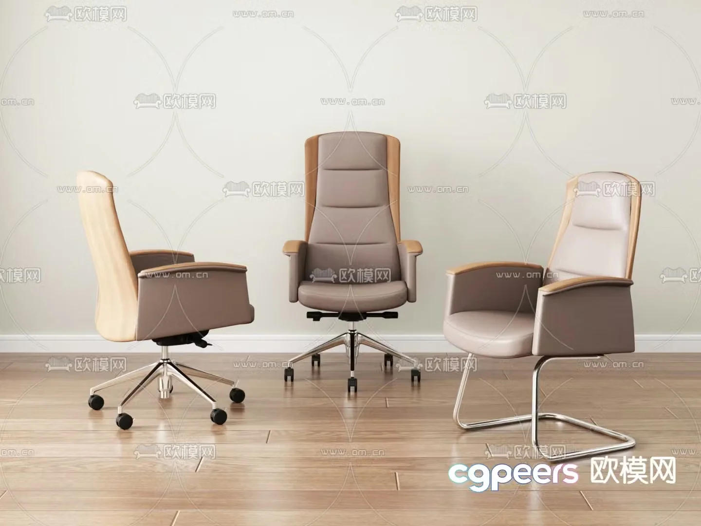 Office chair executive chair office chair conference chair 3D model