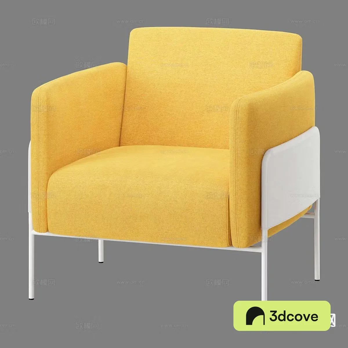Modern single sofa leisure sofa