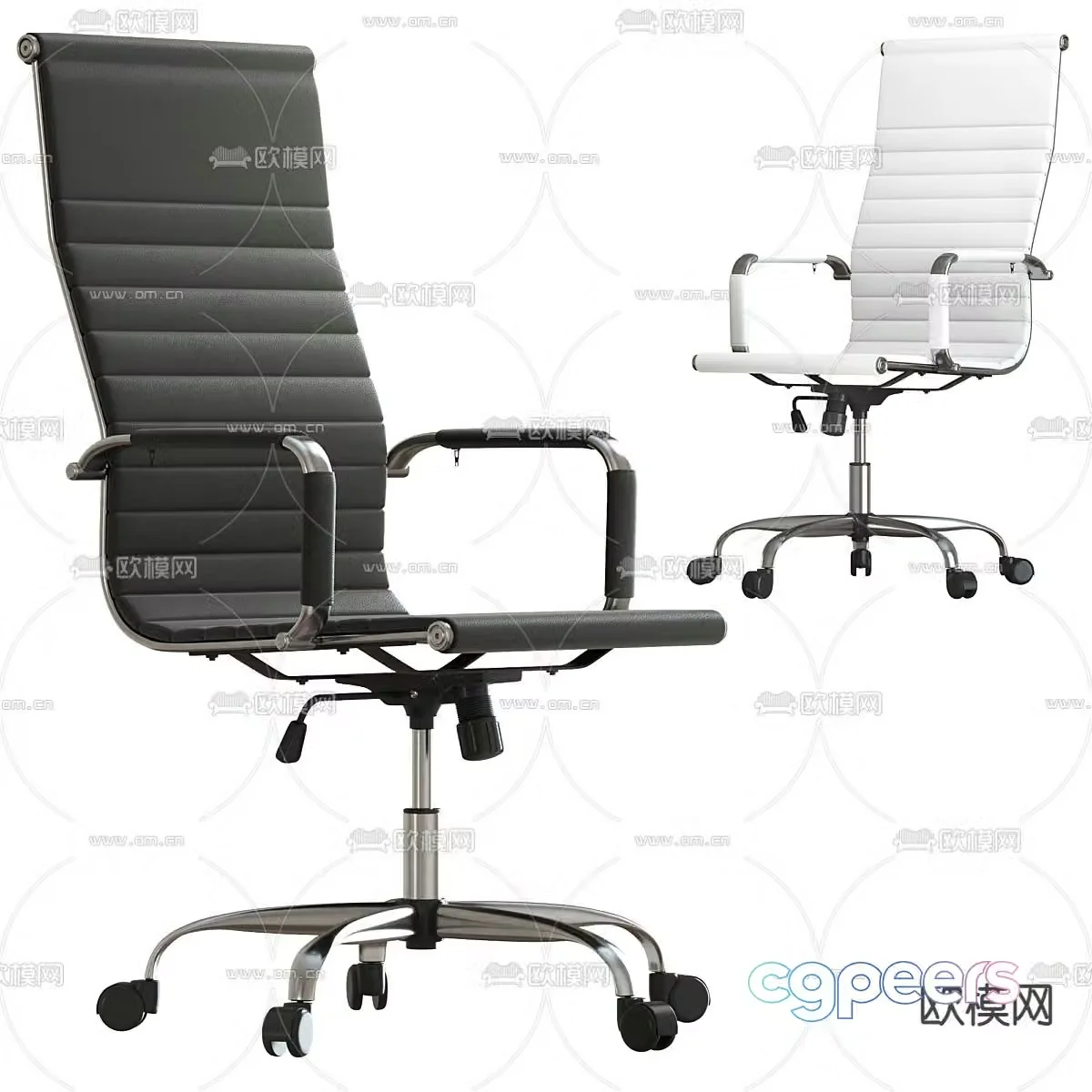 Office chair executive chair boss chair 3d model